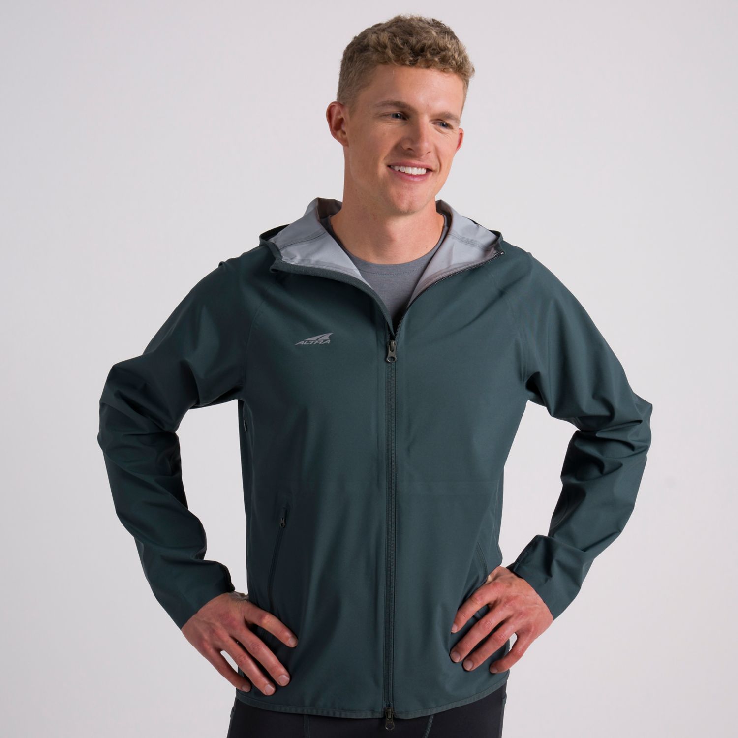 Chaqueta Para Correr Altra Waterproof Hombre Verde Oscuro | Costa Rica-61534909